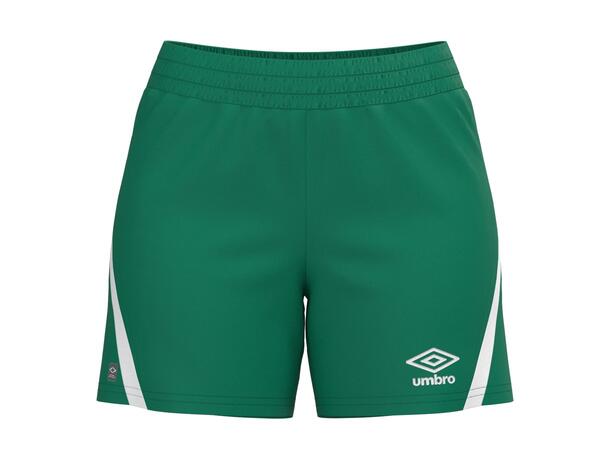 UMBRO UX Pro Shorts W Grønn/Hvit 40 Flott spillershorts dame 