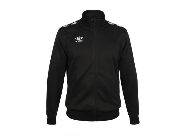 UMBRO UX Pro Track Jacket Sort M Polyesterjakke med tøffe detaljer 