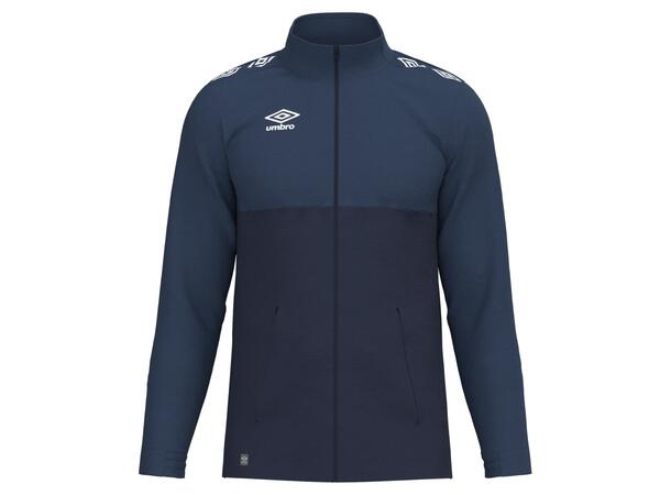 UMBRO UX Pro Trn Jkt Jr Marine/Hv 152 Lett treningsjakke, normal passform. 