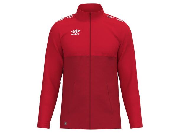 UMBRO UX Pro Trn Jkt Jr Rød/Hvit 152 Lett treningsjakke, normal passform. 