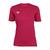 UMBRO Basic Tee W Rosa 36 Rundhalse t-skjorte i bomull 