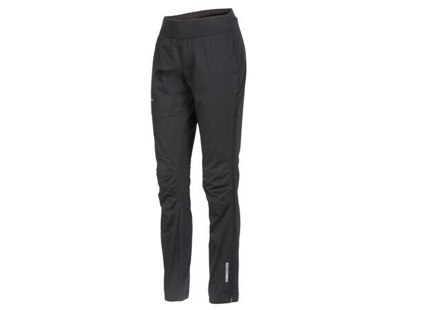 FIBRA Trn Pant Warm W Sort S Varm Treningsbukse til dame 