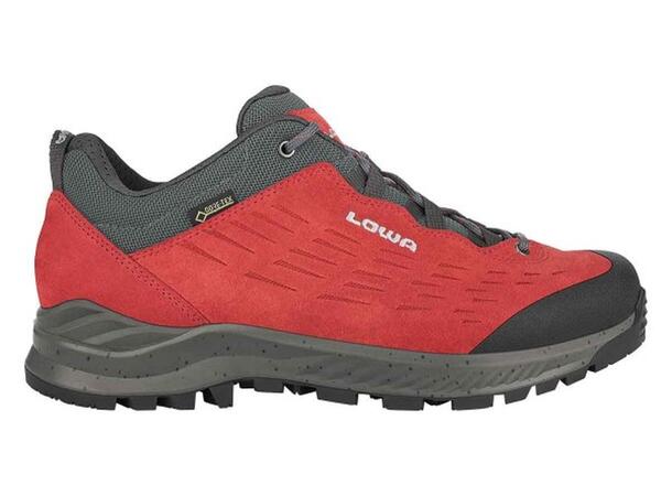 LOWA Explorer GTX LO Ws Rød/Grå 6,5 Tursko 