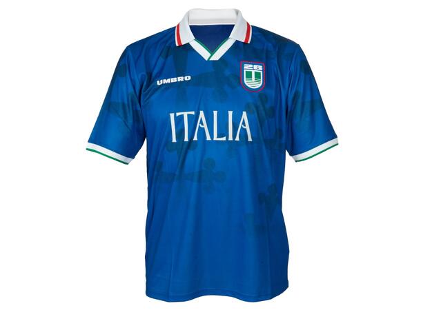 UMBRO Italy Jersey Blå S Retro fotballskjorte 