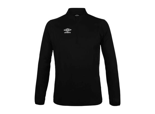 UMBRO Liga Half Zip jr Sort 152 Treningsgenser med glidelås til junior 