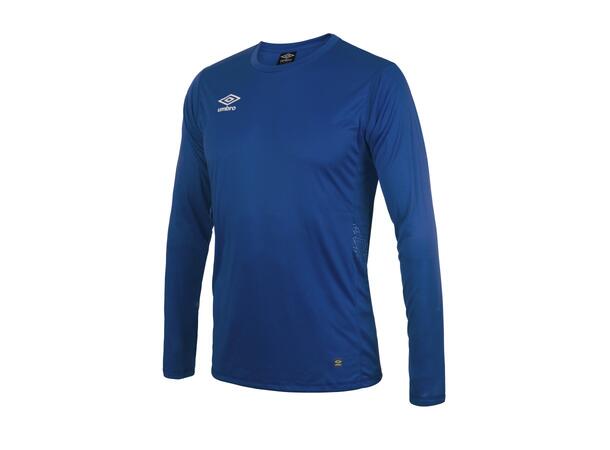 UMBRO Liga LS Jersey Blå M Flott langermet spillertrøye 