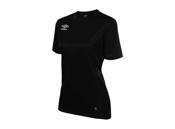 UMBRO Liga SS Jersey W Sort 40 Spillertrøye i resirkulert kvalitet dame 
