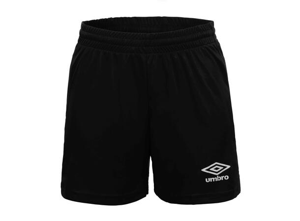 UMBRO Liga Shorts W Sort 42 Spillershorts i resirkulert kvalitet 