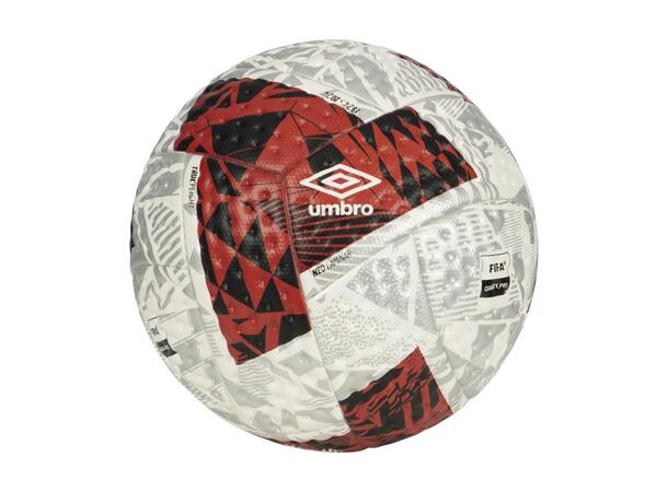UMBRO Neo Laminar TB Hvit/Rød 5 Kampball - Thermo Bonded 25 