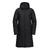 JW Deutzer Coat W Sort M Jack Wolfskin Varm Lang Dame Parkas 