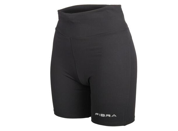 FIBRA Mid Tights Women Sort L Mid tights med god elastisitet Dame 