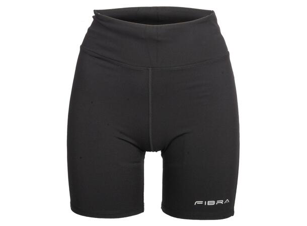 FIBRA Mid Tights Women Sort L Mid tights med god elastisitet Dame 