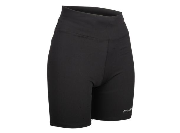 FIBRA Mid Tights Women Sort L Mid tights med god elastisitet Dame 