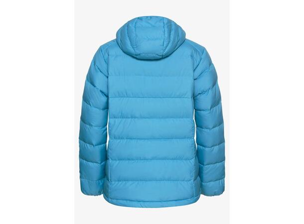JW Ather Down Hoody W Rds Lys blå M Jack Wolfskin Dunjakke til dame 
