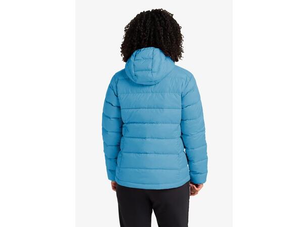 JW Ather Down Hoody W Rds Lys blå M Jack Wolfskin Dunjakke til dame 