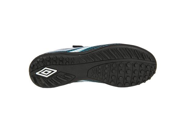 UMBRO Aurora II Lo TF VE Jr Sort 29,5 Fotballsko til junior med velcro 
