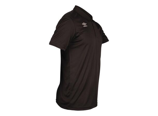 UMBRO Core Poly Polo Sort S Sporty polo i resirkulert polyester 