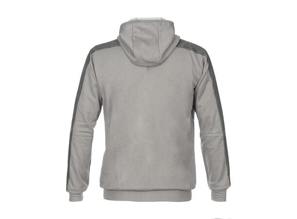 UMBRO Flex Full Zip Hood Jr Lys grå 152 Jakke med hette i resirkulert polyester 