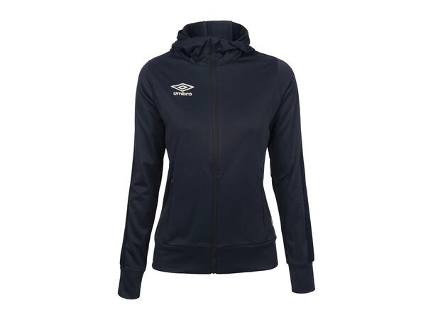 UMBRO Flex Full Zip Hood W Marine 40 Jakke med hette i resirkulert polyester 