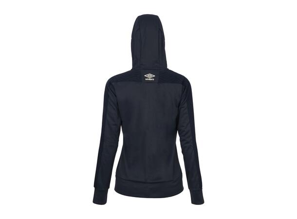 UMBRO Flex Full Zip Hood W Marine 40 Jakke med hette i resirkulert polyester 