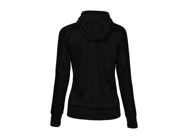 UMBRO Flex Full Zip Hood W Sort 40 Jakke med hette i resirkulert polyester 