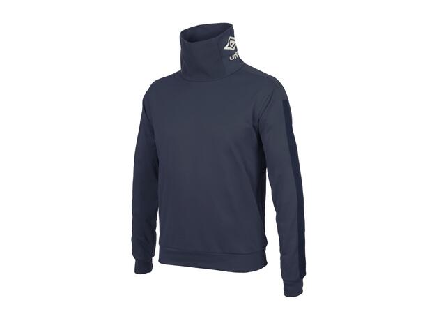 UMBRO Flex High Neck Sweat J Marine 152 Høyhalset genser i resirkulert polyester 