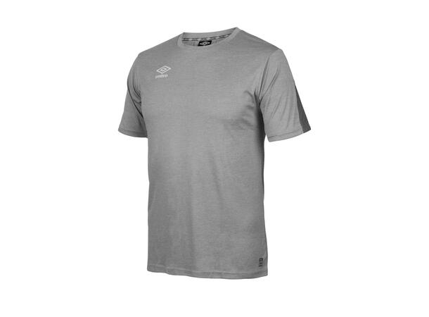 UMBRO Flex T-shirt Lys grå M T-skjorte i resirkulert polyester 