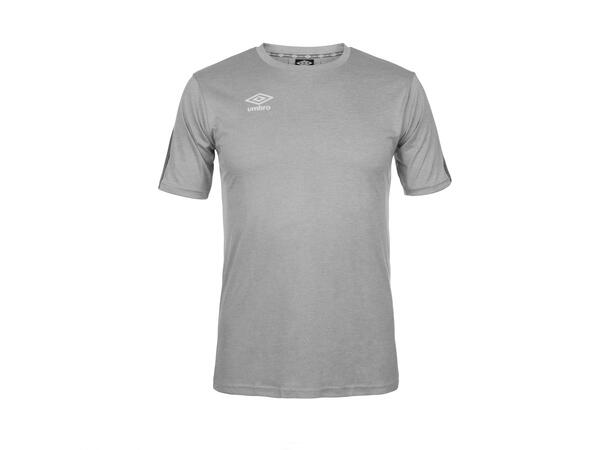UMBRO Flex T-shirt Lys grå M T-skjorte i resirkulert polyester 