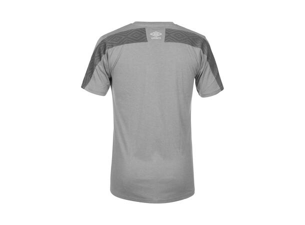 UMBRO Flex T-shirt Lys grå XL T-skjorte i resirkulert polyester 