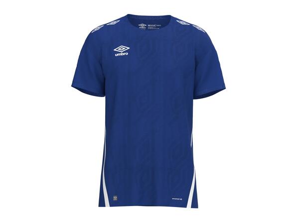 UMBRO UX Pro SS Jsy Blå/Hvit S Flott kortermet spillertrøye 