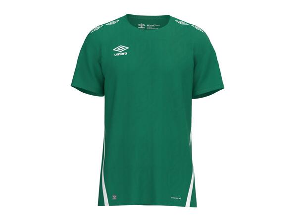 UMBRO UX Pro SS Jsy Jr Grønn/Hvit 152 Flott kortermet spillertrøye junior 