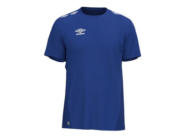 UMBRO UX Pro Trn Tee Jr Blå/Hvit 152 Teknisk trenings t-skjorte junior 