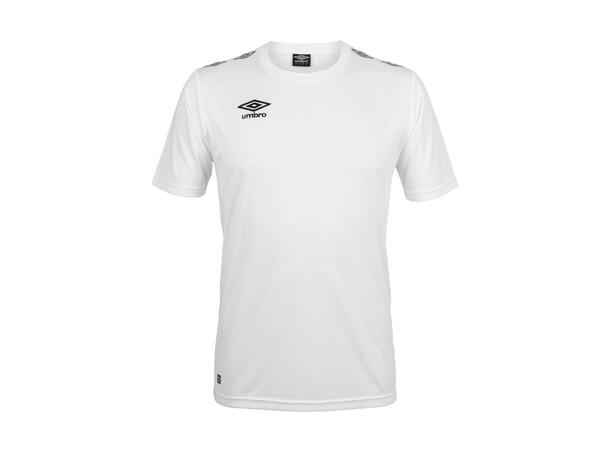 UMBRO UX Pro Trn Tee Jr Hvit/Sort 152 Teknisk trenings t-skjorte junior 