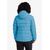 JW Ather Down Hoody W Rds Lys blå M Jack Wolfskin Dunjakke til dame 