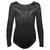 FIBRA Gym Leotard Basic LSW Sort 152 Langermet turndrakt 