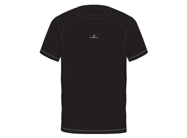 FIBRA Trn Tee Sort L Trenings T-skjorte 