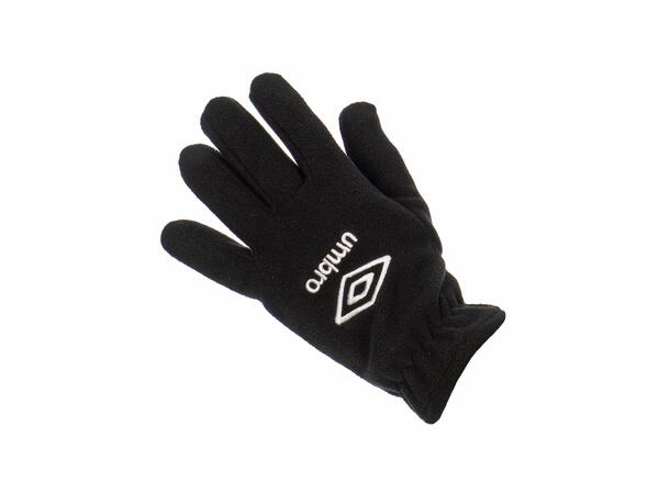 UMBRO Ara Fleece Gloves Sort SR Fingerhansker i fleecekvalitet 