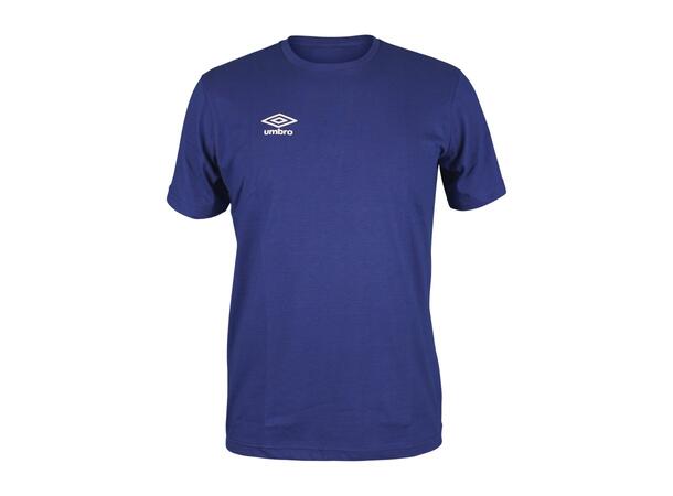 UMBRO Basic Tee Blå XS Rundhalset t-skjorte i bomull 