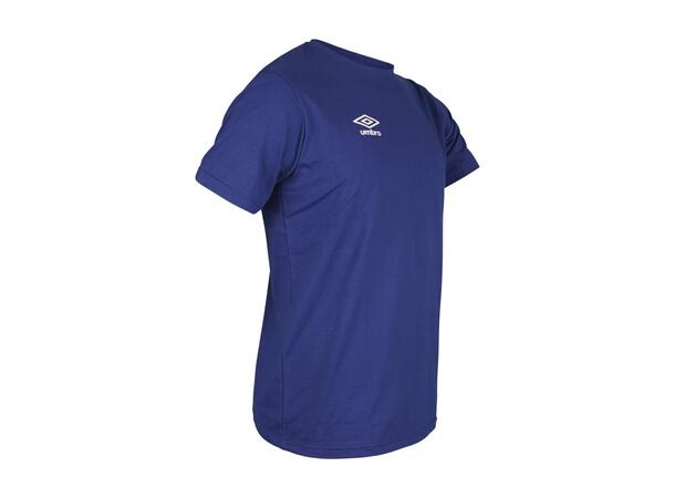 UMBRO Basic Tee Blå XS Rundhalset t-skjorte i bomull 