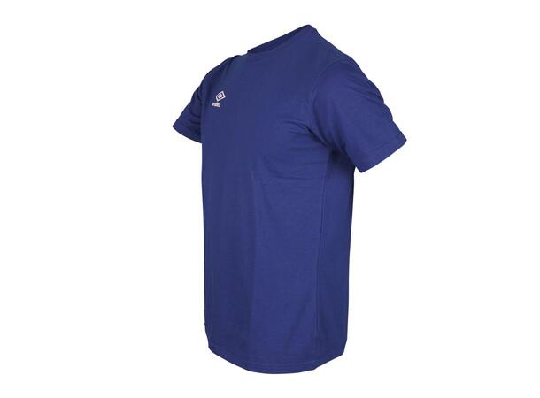 UMBRO Basic Tee Blå XS Rundhalset t-skjorte i bomull 