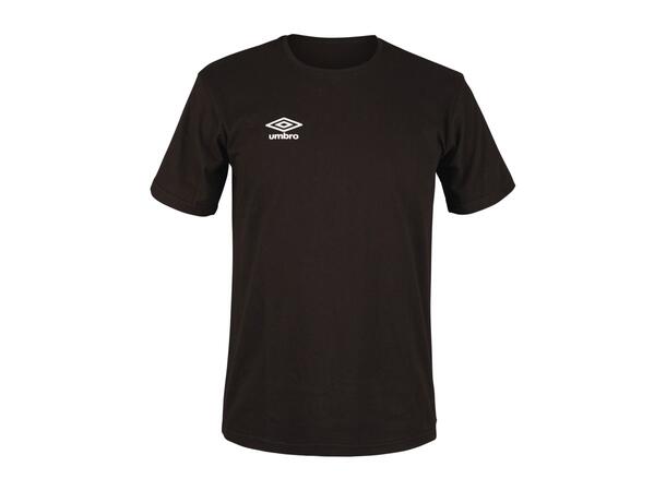 UMBRO Basic Tee Sort XL Rundhalset t-skjorte i bomull 