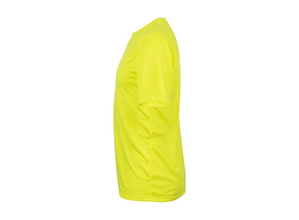 UMBRO Cup SS Jersey jr Neongul 152 Spillertrøye i 100% polyester 