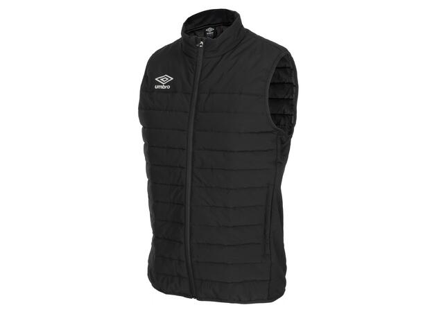 UMBRO Hybrid Vest Sort L Behagelig trenings- og fritidsvest 