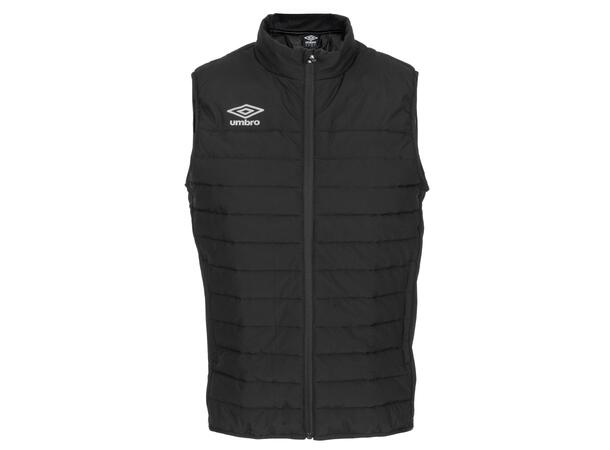 UMBRO Hybrid Vest Sort L Behagelig trenings- og fritidsvest 