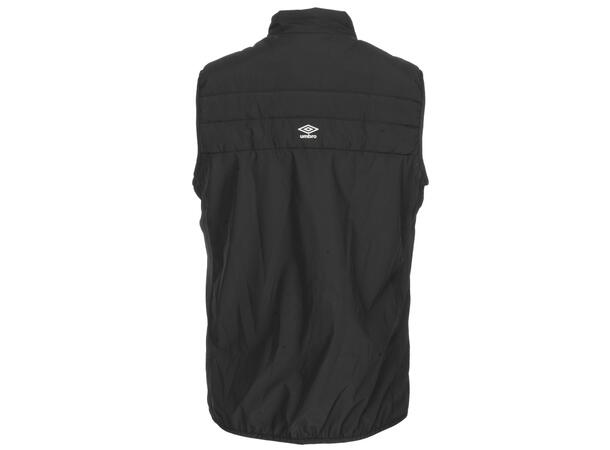 UMBRO Hybrid Vest Sort L Behagelig trenings- og fritidsvest 