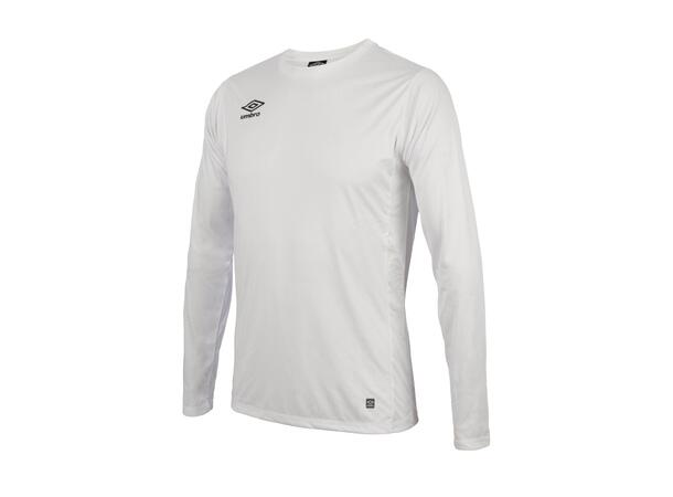 UMBRO Liga LS Jersey Hvit L Flott langermet spillertrøye 