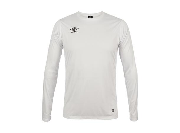 UMBRO Liga LS Jersey Hvit L Flott langermet spillertrøye 