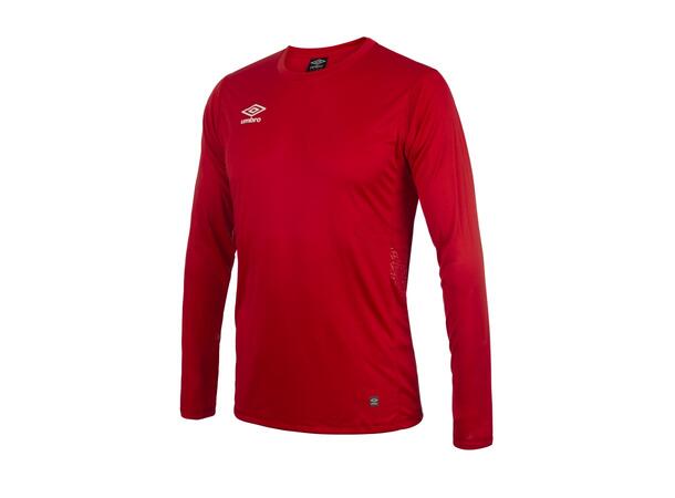 UMBRO Liga LS Jersey jr Rød 152 Flott langermet spillertrøye til junior 