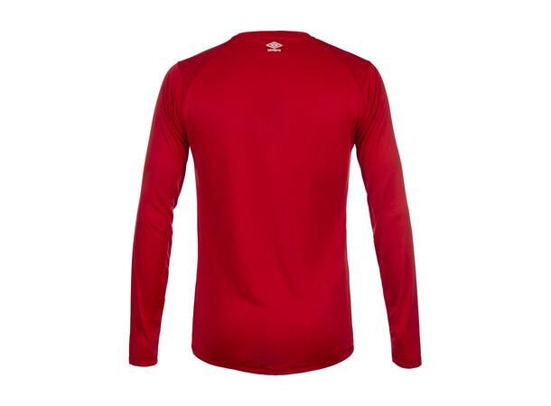 UMBRO Liga LS Jersey jr Rød 152 Flott langermet spillertrøye til junior 