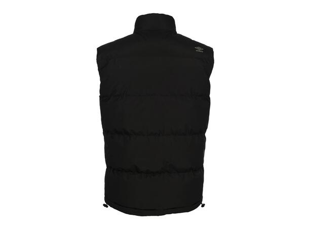 UMBRO Padded Vest Sort M Vattert vest 